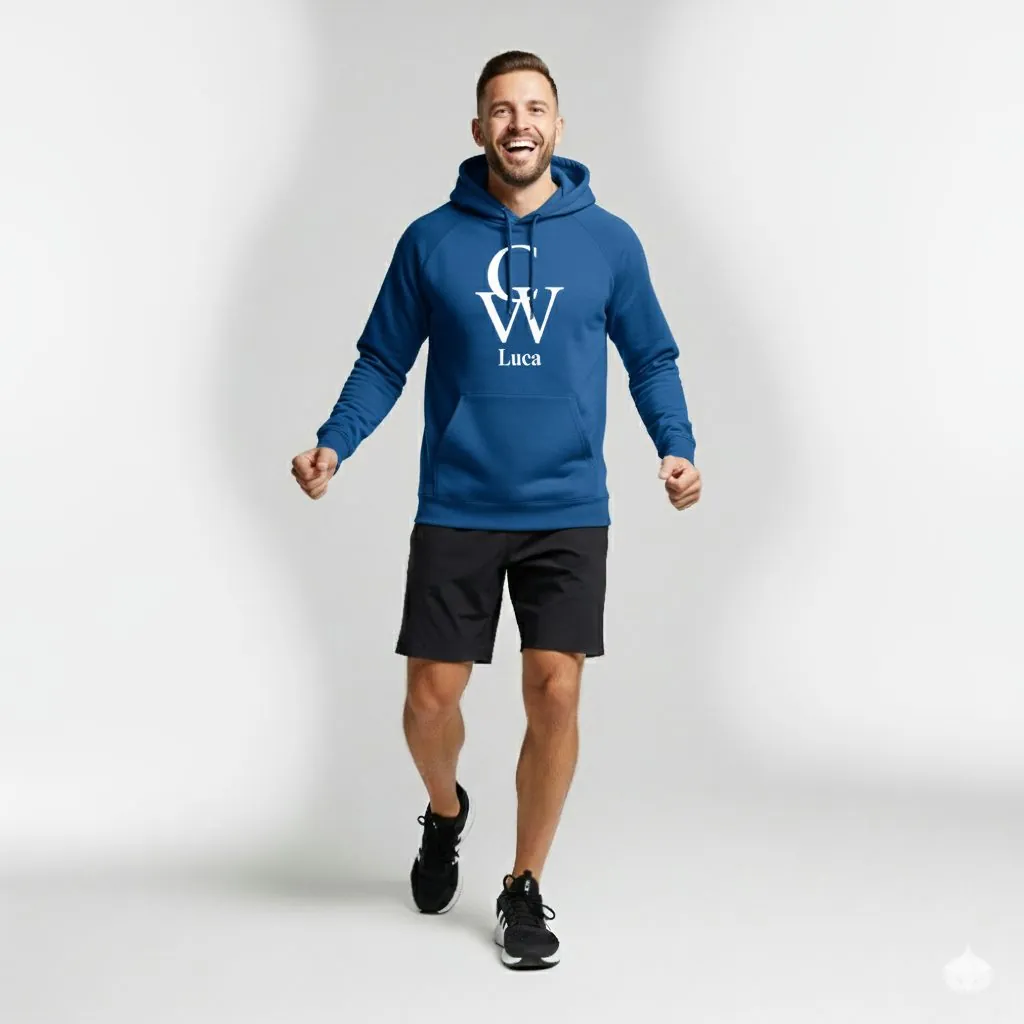 Felpa uomo COREWORK blu
