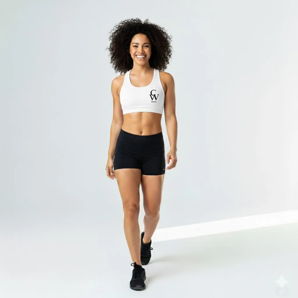 Top donna COREWORK bianco