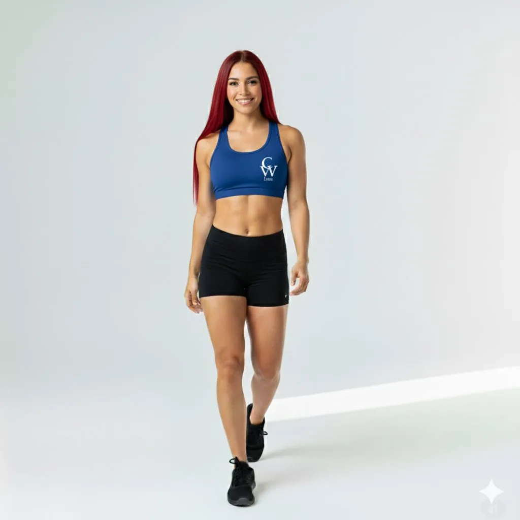 Top donna COREWORK blu